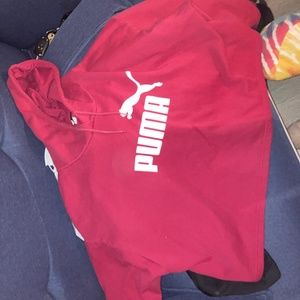 Puma crop top hoodie